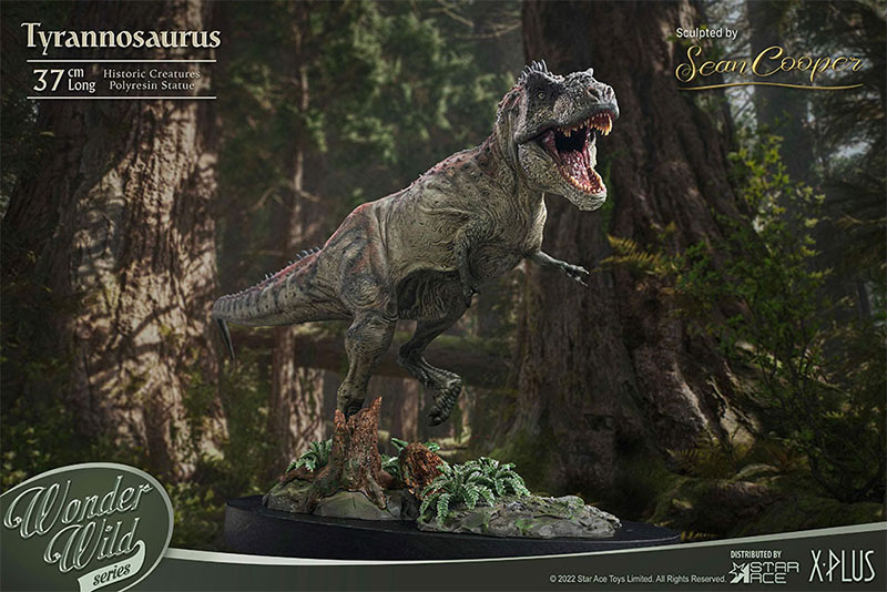 Star Ace Toys Wonders of the Wild Tyrannosaurus Rex Deluxe Statue